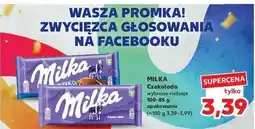 Kaufland Czekolada Milka Alpenmilch oferta