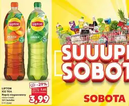 Kaufland Napój peach Lipton Ice Tea oferta