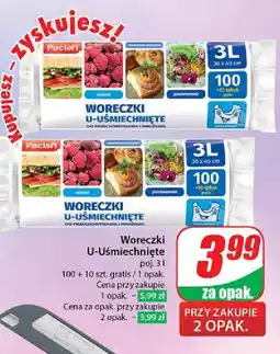 Dino Woreczki u-uśmiechnięte 3l Paclan oferta