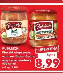 Kaufland Flaki wołowe po zamojsku Pudliszki oferta