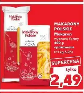 Kaufland Makaron pióra Makarony Polskie oferta