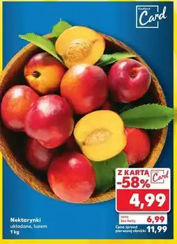 Kaufland Nektarynki oferta
