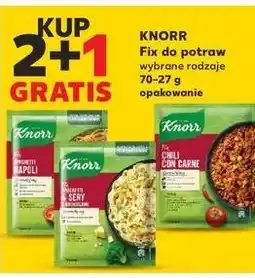 Kaufland Spaghetti napoli Knorr Fix oferta