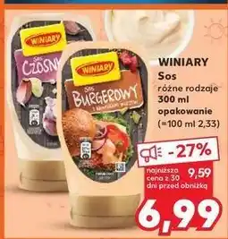 Kaufland Sos czosnkowy Winiary oferta