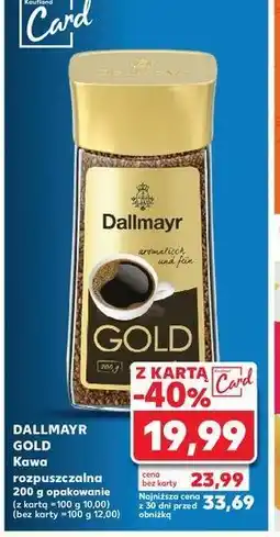 Kaufland Kawa Dallmayr Gold oferta