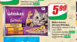 Dino Karma dla kota kremowe wariacje kurczak i warzywa + jagnięcina indyk Whiskas Tasty Mix oferta