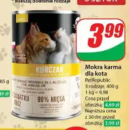 Dino Karma dla kota kurczak Pet Republic oferta