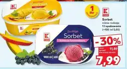 Kaufland Sorbet mango K-Classic oferta
