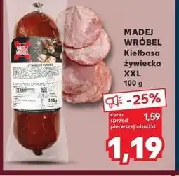 Kaufland Kiełbasa żywiecka Madej & Wróbel oferta