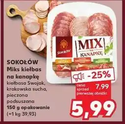Kaufland Mix na kanapkę Sokołów oferta