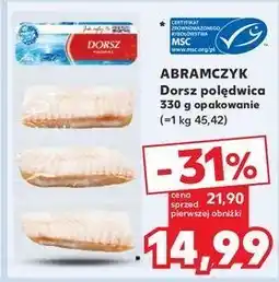 Kaufland Dorsz polędwica Abramczyk oferta