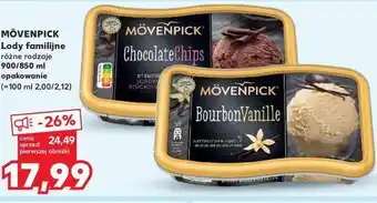 Kaufland Lody chocolate chips Movenpick Premium Ice Cream oferta
