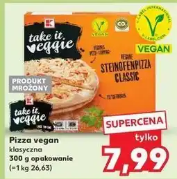 Kaufland Pizza classic K-Take It Veggie oferta