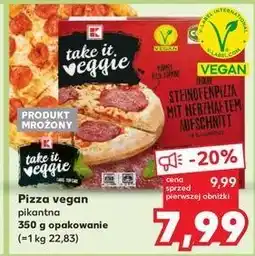 Kaufland Pizza pikantna K-Classic Takie It Veggie oferta