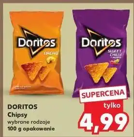 Kaufland Chipsy kukurydziane o smaku serowym Doritos oferta