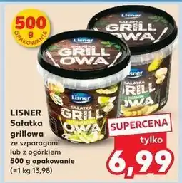 Kaufland Sałatka grillowa z ogórkiem Lisner oferta