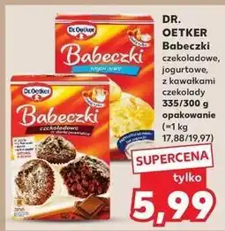 Kaufland Babeczki jogurtowe Dr. Oetker oferta