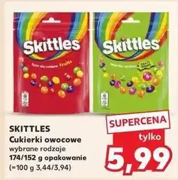 Kaufland Cukierki fruits Skittles oferta