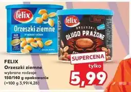 Kaufland Orzeszki ziemne smażone i solone Felix oferta