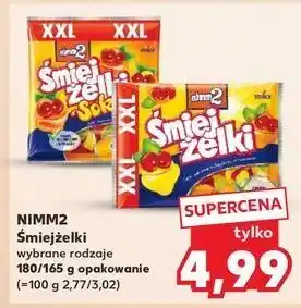 Kaufland Żelki owocowe Nimm2 Śmiejżelki Sokki oferta