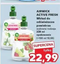 Kaufland Odświeżacz powietrza maliny i limonka Air Wick Active Fresh oferta