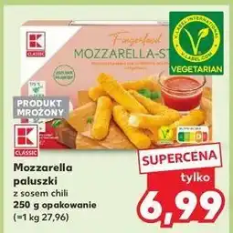 Kaufland Mozzarella paluszki z sosem chili K-Classic oferta