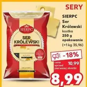 Kaufland Ser królewski Sierpc oferta