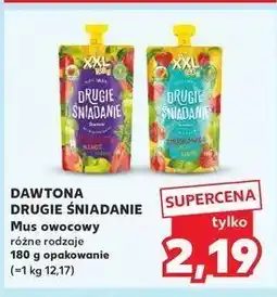 Kaufland Mus marchew-mango-jabłko Drugie Śniadanie oferta