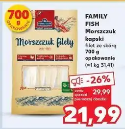 Kaufland Morszczuk filety Family Fish oferta
