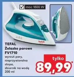 Kaufland Żelazko fv 1710 Tefal oferta