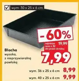 Kaufland Blacha do ciasta 40 x 25 6 cm oferta