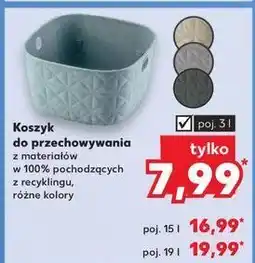 Kaufland Koszyk do przechowywania 19 l oferta