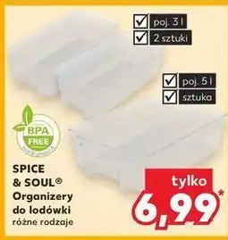 Kaufland Organizery do lodówki 3 l Spice&Soul oferta