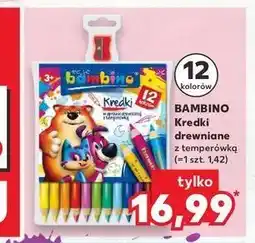 Kaufland Kredki drewniane Moje Bambino oferta