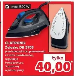 Kaufland Zelazko db 3703 Clatronic oferta