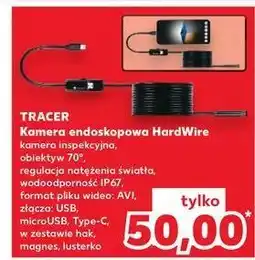 Kaufland Kamera endoskopowa hardwire Tracer oferta