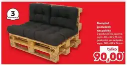 Kaufland Zestaw poduszek na palety oferta