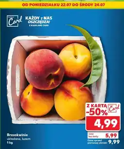 Kaufland Brzoskwinie oferta
