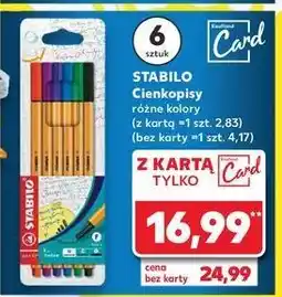 Kaufland Cienkopis point mix Stabilo oferta