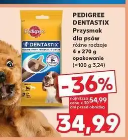 Kaufland Przysmak dla psa średnie rasy Pedigree Dentastix oferta