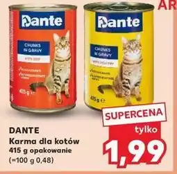 Kaufland Karma dla kota wołowina Dante oferta