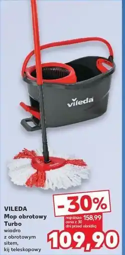Kaufland Mop obrotowy turbo Vileda oferta