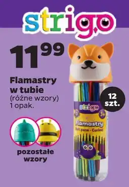 Netto Flamastry w tubie lis Strigo oferta