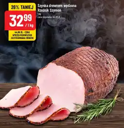 Polomarket Szynka drewnem wędzona Rzeźnik Szymon oferta