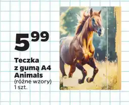 Teczka rysunkowa a4 z gumką animals Herlitz