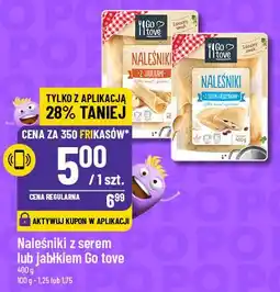 Polomarket Naleśniki z serem lub jabłkiem Go tove oferta