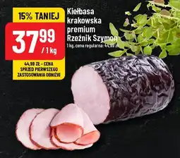 Polomarket Kiełbasa krakowska premium Rzeźnik Szymon oferta