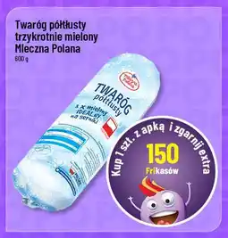 Polomarket Twaróg półtłusty trzykrotnie mielony Mleczna Polana oferta
