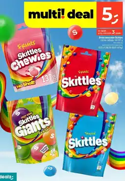 Dealz Cukierki giants Skittles oferta
