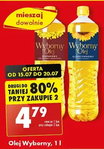 Biedronka Olej Wyborny oferta